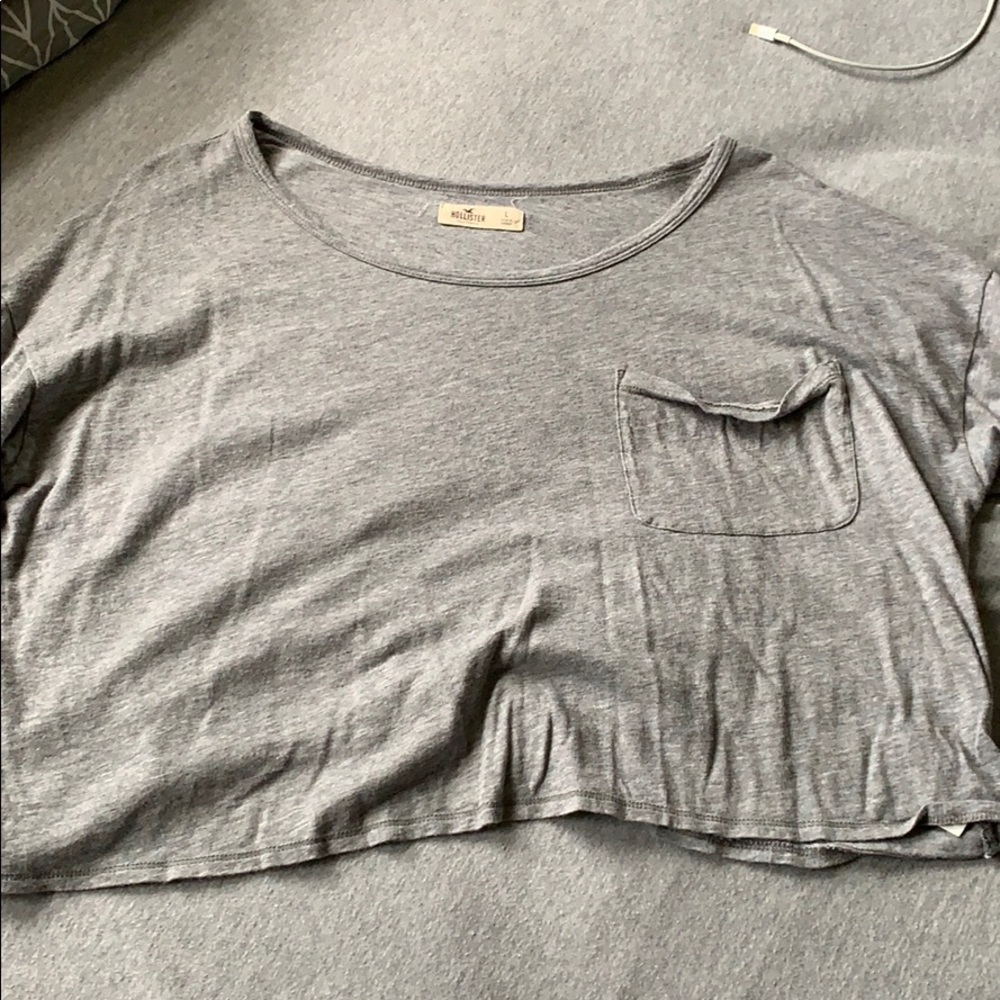 T-shirt crop top